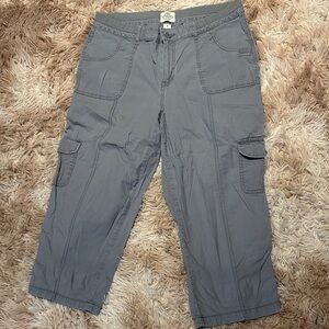 St. John's Bay Slate Gray Cargo Pants